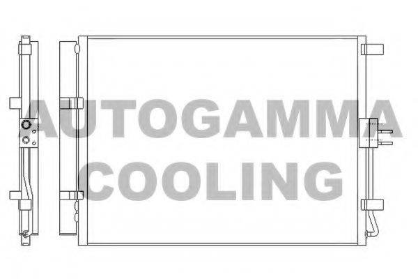 AUTOGAMMA 105980 Конденсатор, кондиціонер