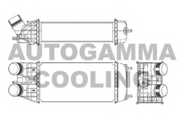 AUTOGAMMA 105995 Інтеркулер