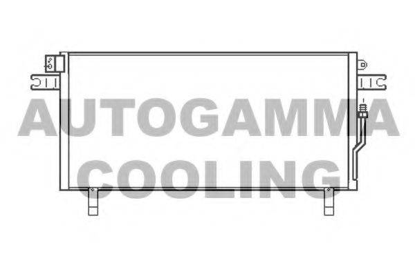 AUTOGAMMA 107019 Конденсатор, кондиціонер