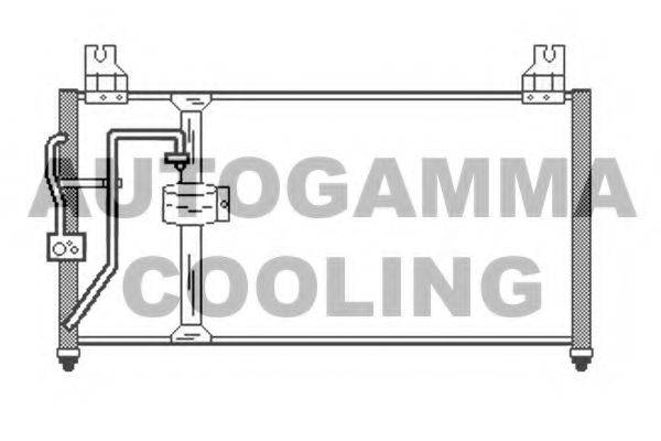 AUTOGAMMA 107076 Конденсатор, кондиціонер