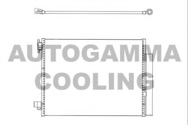 AUTOGAMMA 107145 Конденсатор, кондиціонер