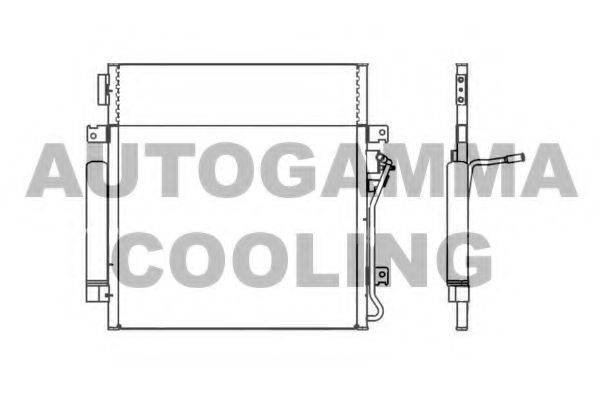 AUTOGAMMA 107346 Конденсатор, кондиціонер