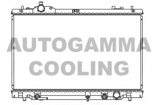 AUTOGAMMA 107366 Радіатор, охолодження двигуна