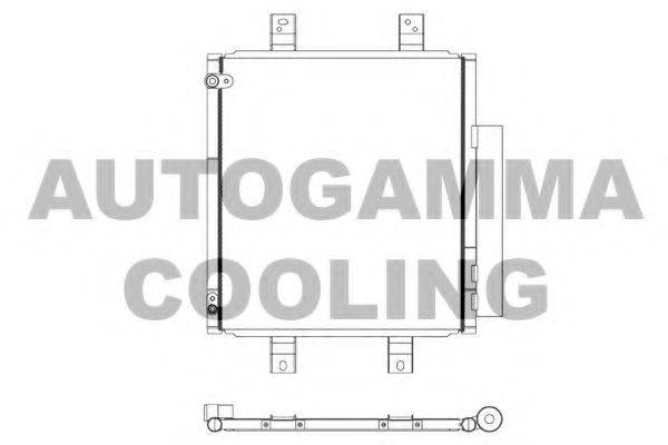 AUTOGAMMA 107479 Конденсатор, кондиціонер