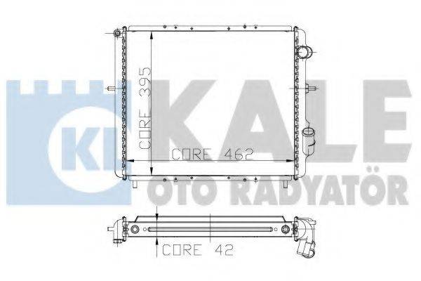 KALE OTO RADYATOR 221199 Радіатор, охолодження двигуна