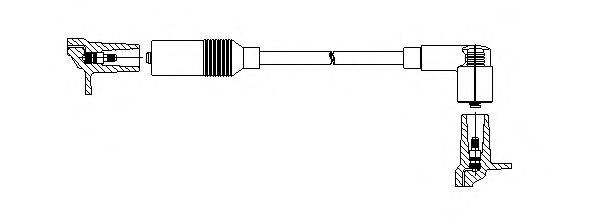 BREMI 11540 Провід запалювання