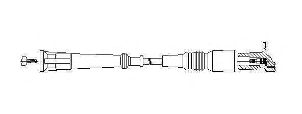 BREMI 12250 Провід запалювання