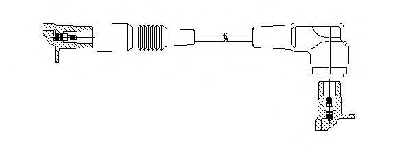 BREMI 13370 Провід запалювання