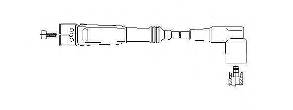 BREMI 157100 Провід запалювання