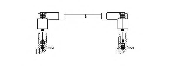 BREMI 18330 Провід запалювання