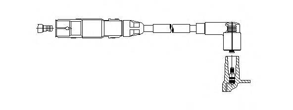 BREMI 193100 Провід запалювання