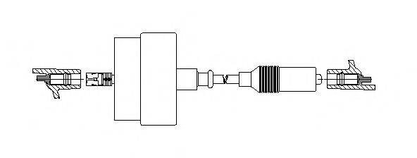 BREMI 1A1878 Провід запалювання