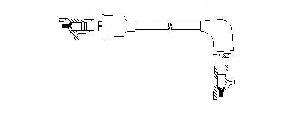 BREMI 39625 Провід запалювання