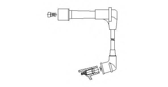 BREMI 3A2931 Провід запалювання