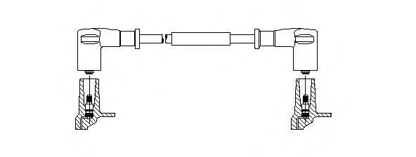 BREMI 3A55E29 Провід запалювання