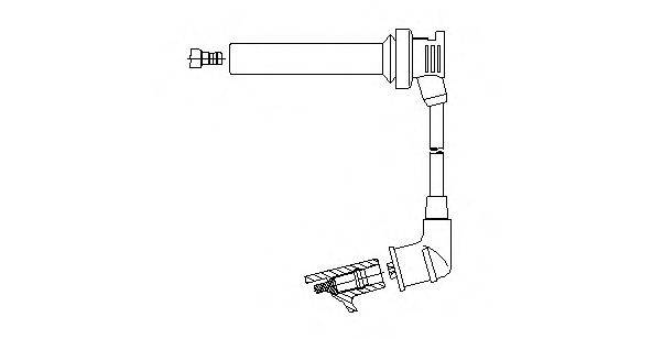BREMI 40331 Провід запалювання