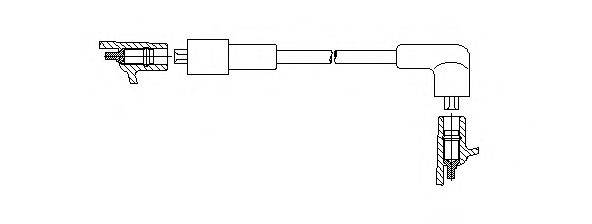 BREMI 43334 Провід запалювання