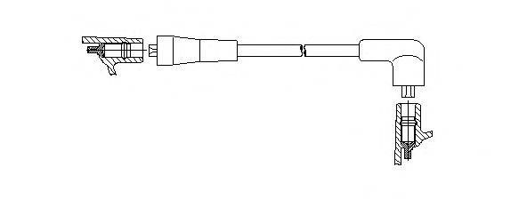 BREMI 46345 Провід запалювання