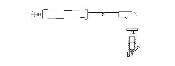 BREMI 49566 Провід запалювання