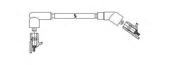 BREMI 608E43 Провід запалювання