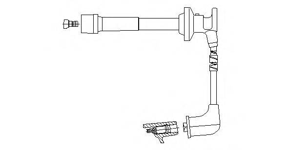 BREMI 660E31 Провід запалювання