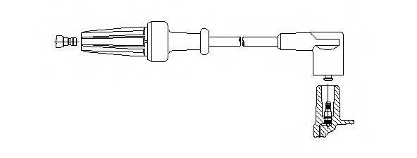 BREMI 66350 Провід запалювання