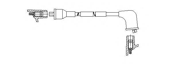 BREMI 6A04E48 Провід запалювання