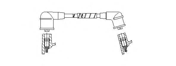 BREMI 6A07E62 Провід запалювання