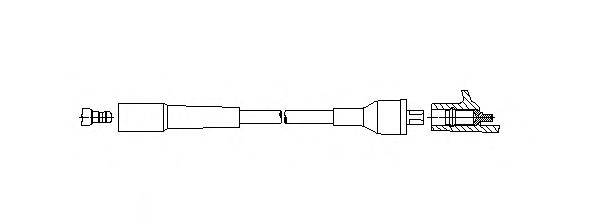 BREMI 6A2323 Провід запалювання