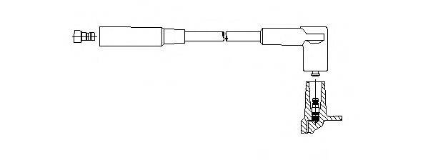 BREMI 6A4040 Провід запалювання