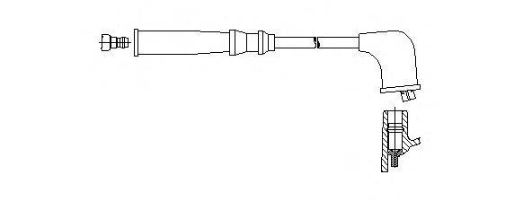 BREMI 70876 Провід запалювання