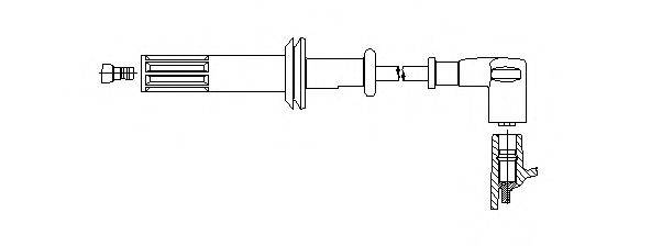 BREMI 72142 Провід запалювання