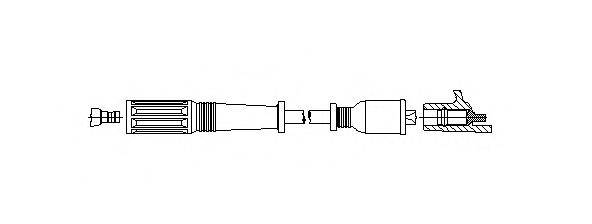 BREMI 72545 Провід запалювання