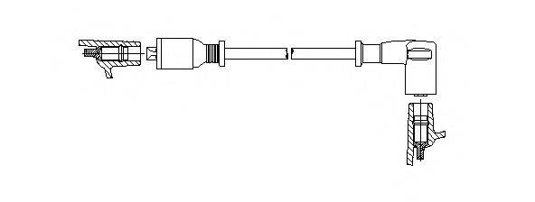 BREMI 72958 Провід запалювання