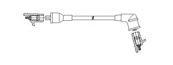 BREMI 73237 Провід запалювання