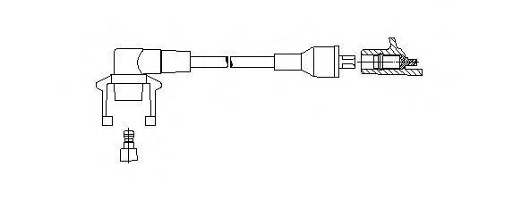 BREMI 76968 Провід запалювання