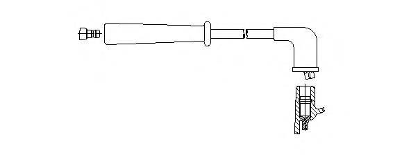 BREMI 77450 Провід запалювання