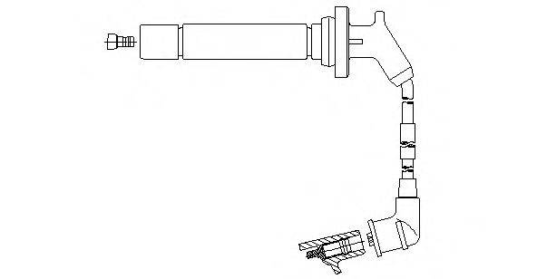 BREMI 776E39 Провід запалювання