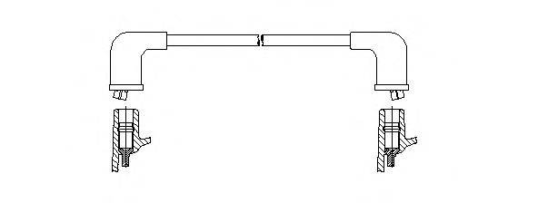 BREMI 79743 Провід запалювання