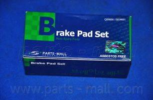 PARTS-MALL PKB012 Комплект гальмівних колодок, дискове гальмо