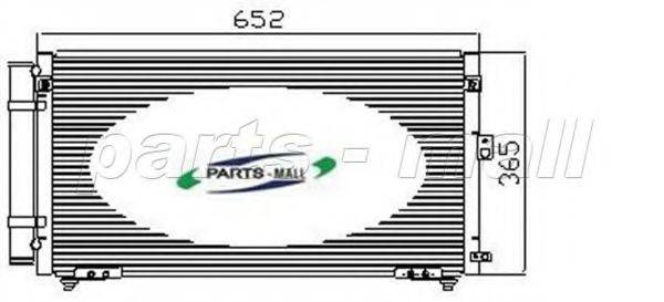 PARTS-MALL PXNCX042X Конденсатор, кондиціонер