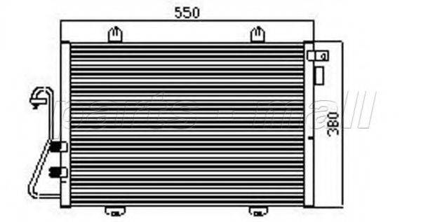 PARTS-MALL PXNCX060Y Конденсатор, кондиціонер