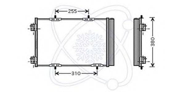 ELECTRO AUTO 30C0065 Конденсатор, кондиціонер