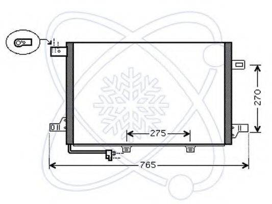 ELECTRO AUTO 30M0104 Конденсатор, кондиціонер