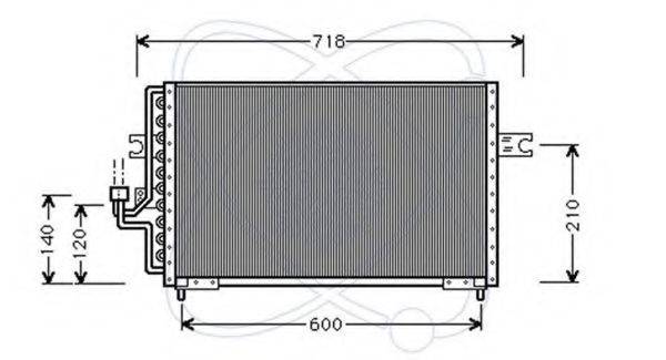 ELECTRO AUTO 30Y0003 Конденсатор, кондиціонер