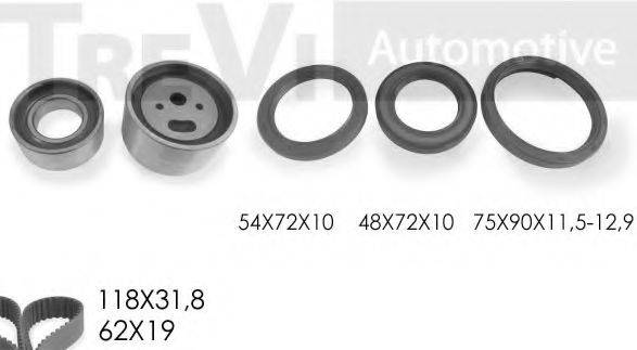 TREVI AUTOMOTIVE KD1020S Комплект ременя ГРМ