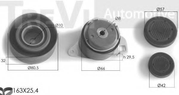 TREVI AUTOMOTIVE KD1099 Комплект ременя ГРМ