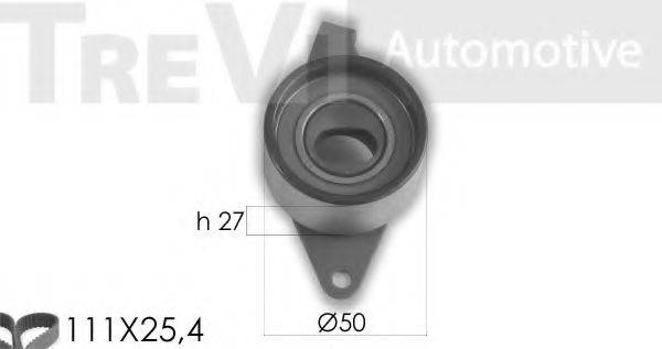 TREVI AUTOMOTIVE KD1361 Комплект ременя ГРМ