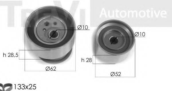 TREVI AUTOMOTIVE KD1378 Комплект ременя ГРМ