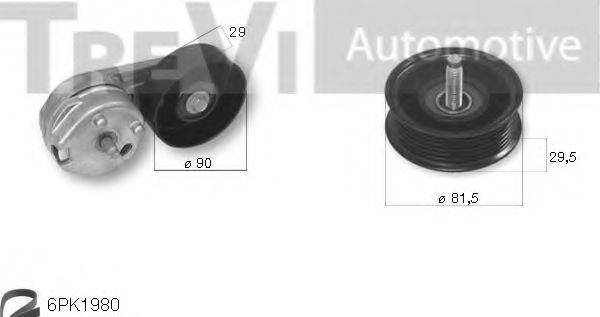 TREVI AUTOMOTIVE KA1124 Полікліновий ремінний комплект